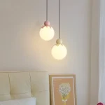 Cream Style Bedside Chandelier Macaron Children's Room Lamp Creative Personality Octopus Decorative Color Small Chandelier 3