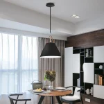 Nordic Minimalist Pendant Lamps Personality LED Hanging Light Bedroom Living Room Lamp Hotel Restaurant Bar Belt Chandelier 5
