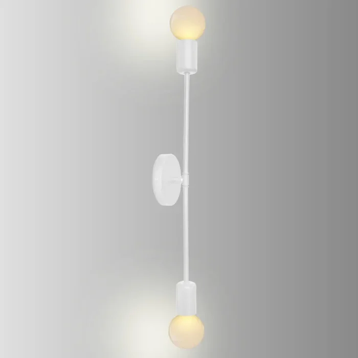 Minimalist Iron Double Head Wall Lamps Simple LED Wall Lights Modern Mid Century Industrial Wall Light Lighting Fixture 6