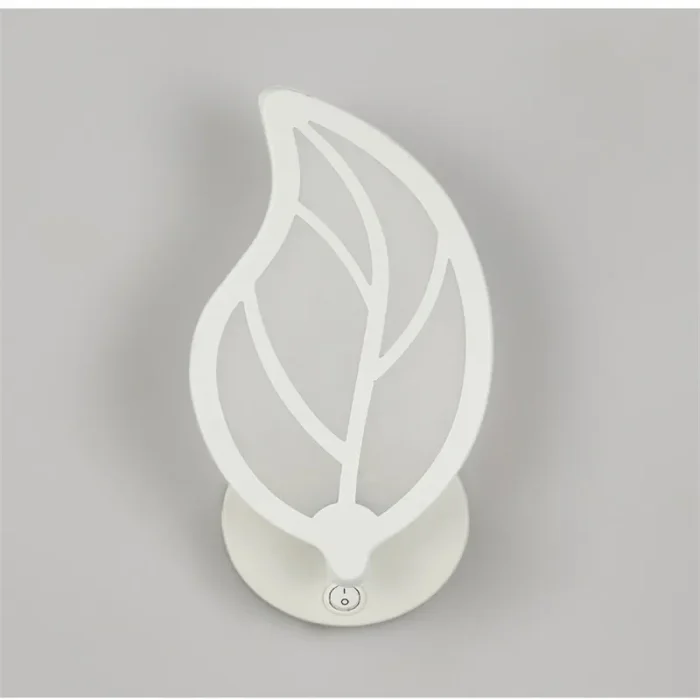 minimalist Leaf Wall Lamp living room study corridor courtyard lights acrylic LED wall light Bedroom bedside Decor Night Light 5