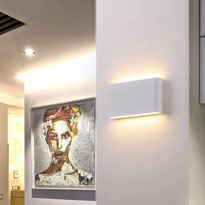 LED Outdoor Waterproof IP65 Wall Light Porch Garden Wall Lamp & Indoor Home Decor Bedroom Living Room Decoration Lighting Lamp 6