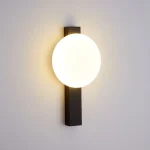 Nordic Bedroom Bedside Lamp Wall Lamp Simple LED Round Staircase Lighting Balcony Aisle Corridor Light 4