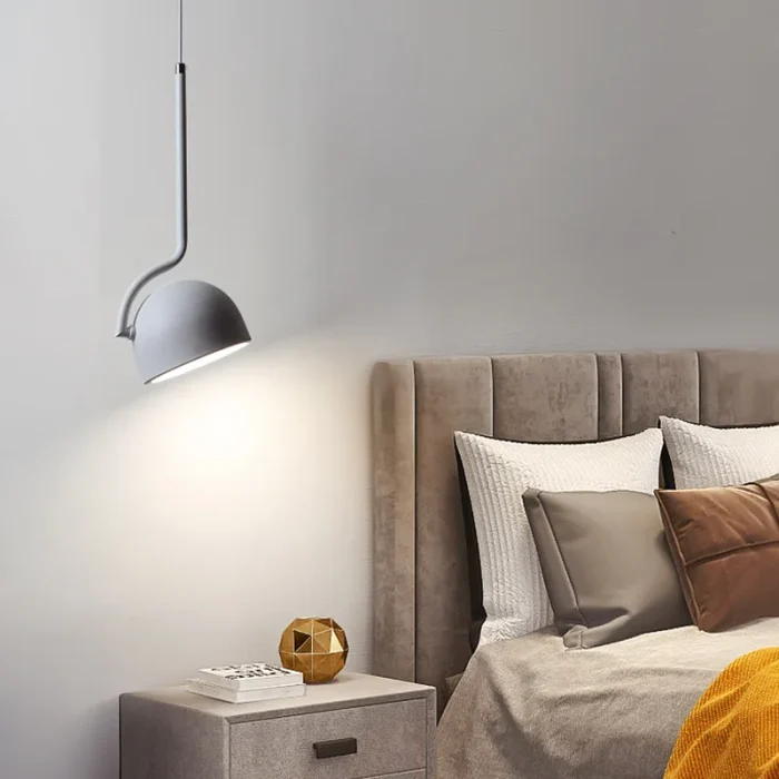 Modern Simple Rotating Chandelier Bedroom Bedside Personalized Creative Chandelier Nordic Style Room Chandelier 4