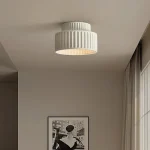Nordic LED Ceiling Lights Simplicity creamy wind E27 Ceiling Mounted Lamp Bedroom Home Decor Ceiling Lamp Fixtures 1