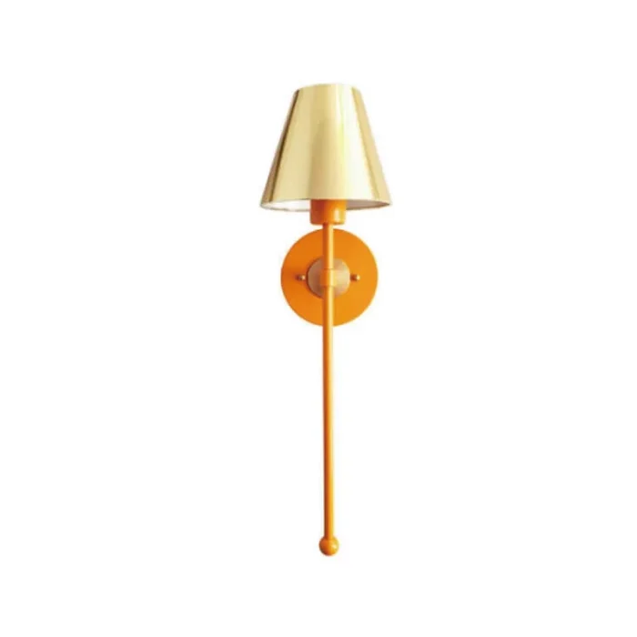 Long Pole Wall Lamp American Simple Bedroom Bedside Lamp LED Living Room Background Wall Lamp 5