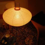 Japanese Style Noguchi Tea Room Rice Paper Lamp Living Room Homestay Bedroom Study Room Decoration Floor Lamp 1