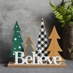 American Christmas Tree Shape Ornaments Living Room Bedroom Dining Table Landscaping Crafts Christmas Decoration Accessories 5