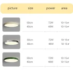 Nordic LED ceiling lamp creamy wind Dining Room Home Decor medieval Corridor Chandeliers Lamp Indoor Lighting Fixtures 40-50CM 4