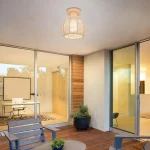 Rattan Hanging Lamp Vintage Pendant Light Fixtures Retro Hanglamp Dining Living Room Home Decor Restaurant Suspension Luminaire 6