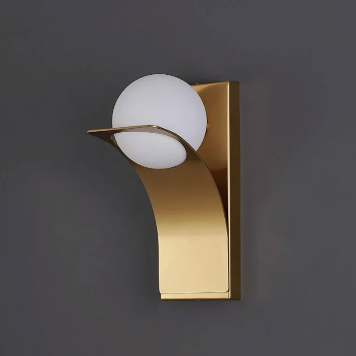 Spherical Wall Lamp Bedside Atmosphere Lamp Indoor Bedroom Living Room Lamp Nordic Staircase Aisle Background Wall Lamp 3