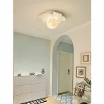 Aisle Light Cream Style Flower Balcony Entrance Light Modern Simple Cloakroom Ceiling Light Children's Room Decorative Lights 5