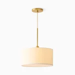 Large Ceiling Pendant Lamp Living Room Chandelier Bedroom Study Bar Table Pendant Lamp Nordic Wind Linen Fabric Lamps 6