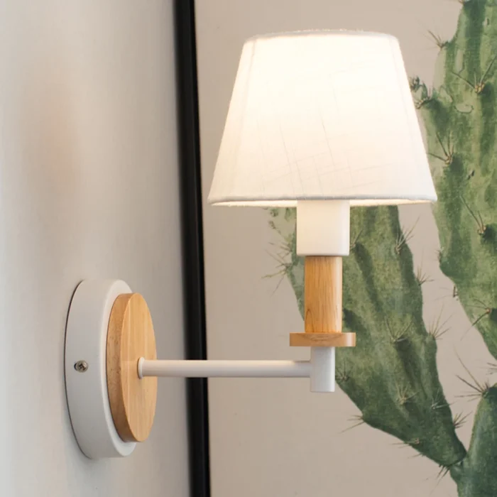 Nordic Rural Wall Lamp for Decorative Bathroom Mirror Bedroom Corridor Stair Modern Wall Sconce Indoor Luminaire Led Lights E14 5