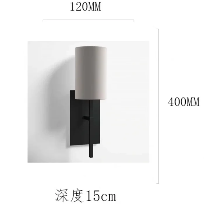 Simple Wall Lamp Retro Creative Personality Bedside Room Bedroom Lamp Living Room bBackground Wall Decorative Lamps 6