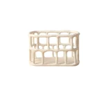 Hollow out fruit tray Nordic ins simple Morandi resin fruit blue storage basket decorative ornaments 6