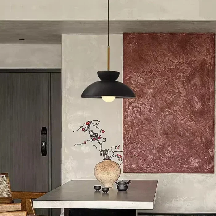 Nordic Resin Pendant Light Red Lighting For Living Room Bedroom Study Dining Room Bar Cafe Lamp Interior LED Decorative Lighting 3