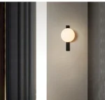 Flat Ball Wall Lamp Minimalist Bedroom Bed Wall Lamp Modern Living Room Background Wall Lamp Hotel Aisle Lamp for Home 5
