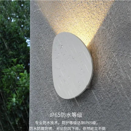 Led Wall Lights Waterproof Indoor Outdoor 7W LED Aluminum Wall Lamp Porch Garden Lights Living Room Bedside Modern Sconce Lustre 2