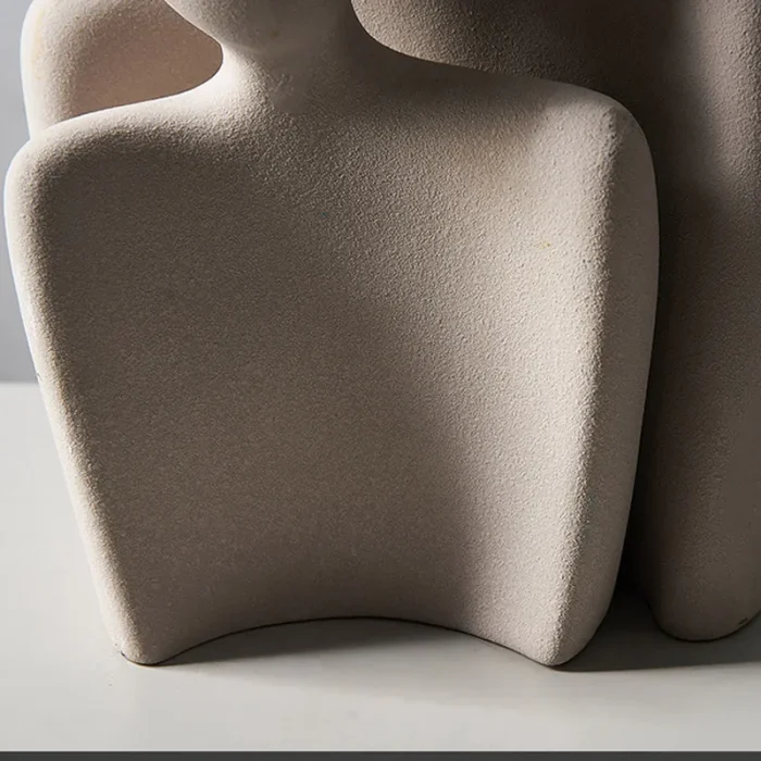 Nordic minimalist abstract figures ceramic ornaments bedroom living room desktop furnishings home decoration office figurines 6