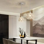 Modern Pendant Light Crystal Chandeliers for Living Room Bedroom Dinning Room Kitchen Restaurant Hotel led lustre Pendant Lamp 3