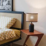 Retro Table Lamp Atmosphere Lamp Living Room Rattan Lamp Creative Bamboo Bedroom Bedside Lamp Interior Decoration Lamp 3