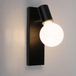 Modern Led Iron Wall Lamp Indoor Lighting Fixture Sconce Corridor Aisle Hall Bedroom Kitchen Rectangular Base Decorative Lights 3