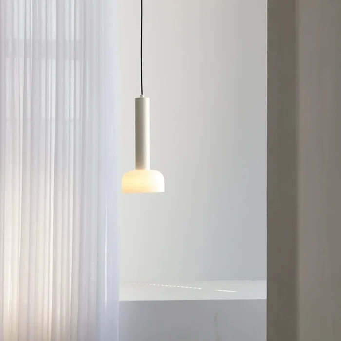 Nordic Simple Bedroom Bedside Lamp Living Room Sofa TV Background Wall Restaurant Bar Glass Chandelier 4