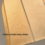 Retro Style Lamps Bedroom Bedside Wall Lamp Living Room Wall Lamp Aisle Staircase Fabric Solid Wood Study Wall Lamp 5