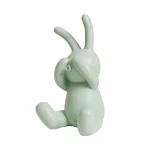 Nordic ins rabbit resin sculpture entrance key storage living room desktop tissue box snack storage tray girl room decoration 5