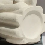 Nordic Instagram Hand Shaped Ceramic Vase Ornaments Living Room Bedroom Dried Flower Vase Crafts Home Decoration Accessories 4