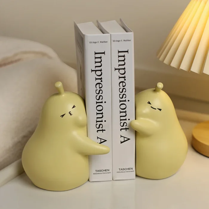 Bright Color Lovely Baobao Pear Ceramic Bookshelves Home Accessories Simple Living Room Bedroom Wine Cabinet Etc Decoration 1