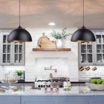 Retro Industrial Pendant Light Shade Nordic Black Metal Cage Lighting Fixture Iron Loft Kitchen Vintage Adjustable Hanging Lamps 4