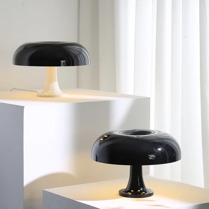 E14 Mushroom Table Lamp Bedroom Bedside Lamp Indoor Atmosphere Lamp Living Room Decoration Table Lamp Reading Lamp 5