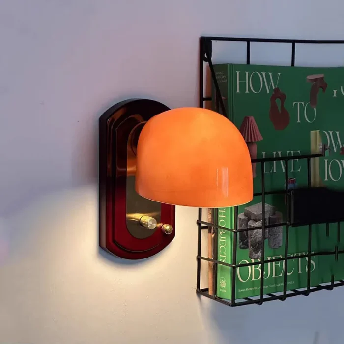 Maillard Bedroom Bedside Wall Lamp American Retro Entry Bathroom Balcony Entrance Wall Lamp 4