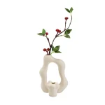 Nordic Ins Ceramic Vase Ornaments Living Room Bedroom Porch Desktop Flower Arrangement Container Home Decoration Accessories 5