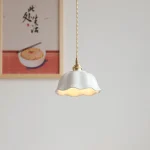 Ceramic Pendant Light for Kitchen Dining Room Restaurant Hanging Lamp Modern Ceiling Chandelier Home Indoor Bedroom Living Room 3