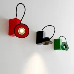 Modern Style Bedroom Room Bedside Table Lamp Personality Fashion Art Retro Fun Magnetic Table Lamp Children's Room Wall Lamp 1