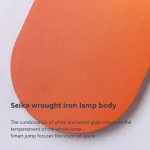 Nordic Minimalist LED Wall Lamp  Glass Orange Wall Sconces Bedroom Living Room Corridor Decoration Aesthetic Lighting Fixtures 5