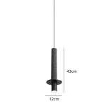 Nordic Creative Bedroom Bedside Lamp Personality Simple Bar Restaurant Cafe Terrazzo Retro Small Chandelier 6