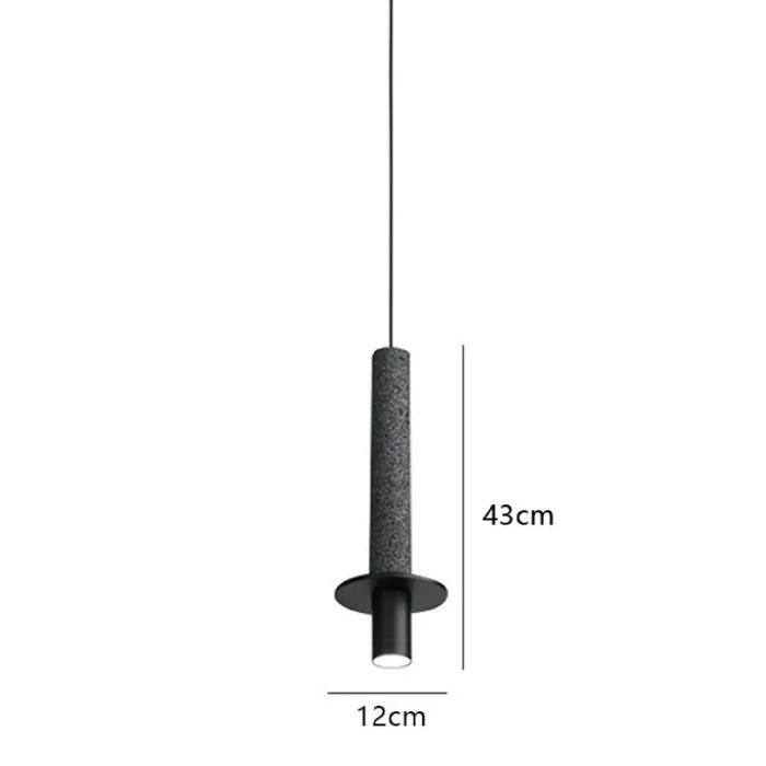 Nordic Creative Bedroom Bedside Lamp Personality Simple Bar Restaurant Cafe Terrazzo Retro Small Chandelier 6