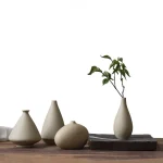 Nordic Ceramics Mini Vase Home Decoration Accessories Living Room Desktop Flower Arrangement Wedding Vases for Table Decorations 5
