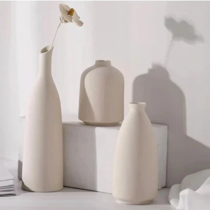 Ceramic Vase Living Room Decoration Simple Decoration Creative Dried Flower Decorations Home Desktop Flower Arrangement Northern 2
