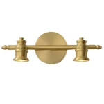 Retro All-copper Bathroom Decorative Picture Mirror Headlight Bathroom American LED Waterproof Wash Mirror Bedroom Bedside Lamp 5