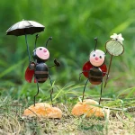 Aesthetic Bottom of the Stone Wrought Iron Furnishing Ant Ornaments Animal Home LivingRoom Decoration Kid's Gifts 5