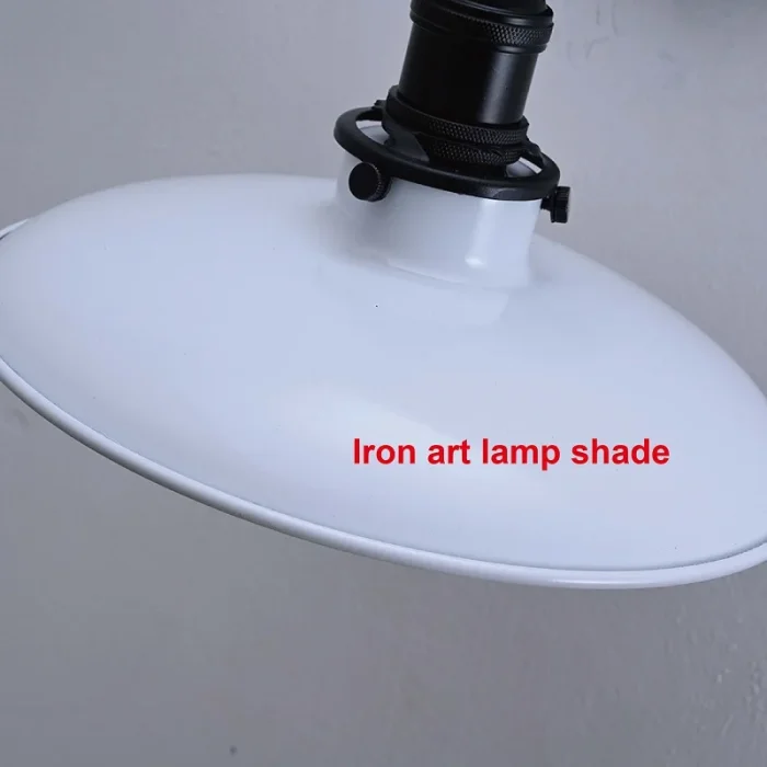 Retro Bedroom Wall Lamp American Living Room Restaurant Cafe Corridor Outdoor LED Wall Lamp 5