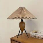 Modern Decorative Umbrella Lamp Table Lamp Bedroom Bedside Living Room Study Decoration Modern Lamp 5
