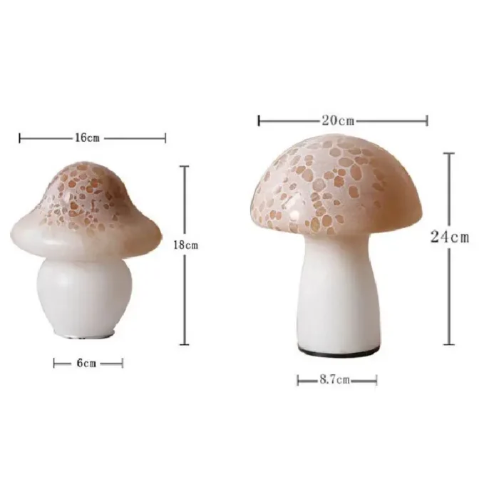 New Bedside Mushroom Lamp Bedroom Living Room Study Dream Lamp Atmosphere Decorative Lamp 5