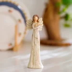 Nordic Retro Resin Angel Statue Ornament Creative Resin Handmade Statue Ornament American Home Decoration Resin Crafts 2