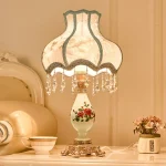 European-style Bedroom Table Lamp Retro Resin Lamp Wedding Room Princess Ins Girl Lamp 3