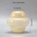 Nordic ins medieval glass vase ornaments modern minimalist high-end home living room desktop decoration flower arrangement vase 6